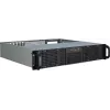 Servergehäuse Inter-Tech 2U-20240 Rack Schwarz