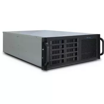 Servergehäuse Inter-Tech IPC 4U-4410 Rack Schwarz