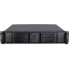 Servergehäuse Inter-Tech 2U-2098-SK Rack Schwarz