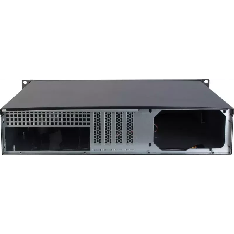 Servergehäuse Inter-Tech 2U-2098-SK Rack Schwarz