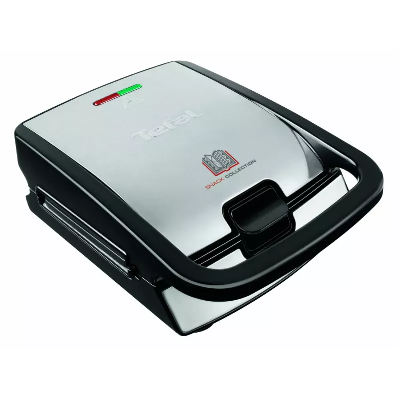Tefal Snack Collection SW852D Sandwichmaker 700 W Schwarz, Edelstahl