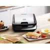 Tefal Snack Collection SW852D Sandwichmaker 700 W Schwarz, Edelstahl