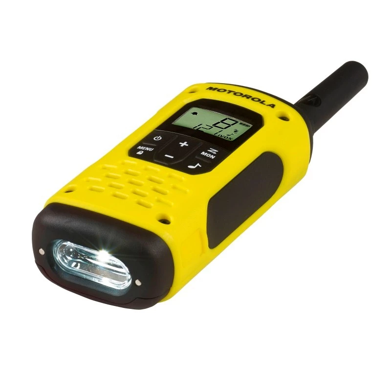 Motorola Talkabout T92 H2O Funkgerät 16 Kanäle 446.00625 - 446.19375 MHz Schwarz, Gelb