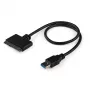 StarTech.com SATA-auf-USB-Kabel mit UASP, Schwarz, 6 Gbit/s, CE, FCC, 0 – 60 °C, -10 – 70 °C, 49 mm