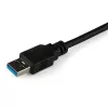 StarTech.com SATA-auf-USB-Kabel mit UASP, Schwarz, 6 Gbit/s, CE, FCC, 0 – 60 °C, -10 – 70 °C, 49 mm