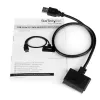 StarTech.com SATA-auf-USB-Kabel mit UASP, Schwarz, 6 Gbit/s, CE, FCC, 0 – 60 °C, -10 – 70 °C, 49 mm