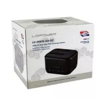Festplatten-Dockingstation LC-Power LC-DOCK-U3-III