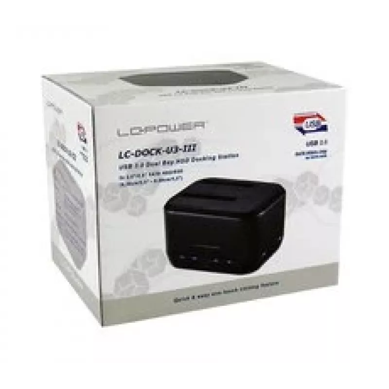 Festplatten-Dockingstation LC-Power LC-DOCK-U3-III