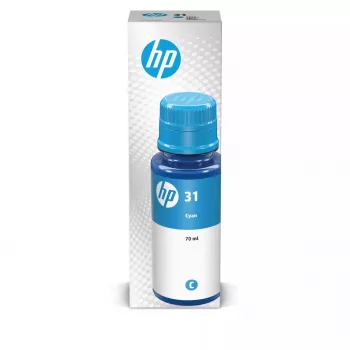 Patrone HP 31 Cyan 8000 Seiten Tinten-Nachfüllung 1VU26AE