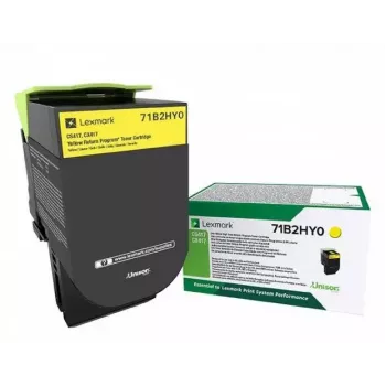 Toner Lexmark 71B2HY0 3000 Seiten Gelb