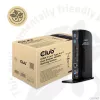 CLUB3D USB3.2 Gen1 Typ A oder C Dual Display 4K60Hz Docking Station DisplayLink® zertifiziert