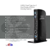 CLUB3D USB3.2 Gen1 Typ A oder C Dual Display 4K60Hz Docking Station DisplayLink® zertifiziert