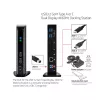 CLUB3D USB3.2 Gen1 Typ A oder C Dual Display 4K60Hz Docking Station DisplayLink® zertifiziert