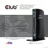 CLUB3D USB3.2 Gen1 Typ A oder C Dual Display 4K60Hz Docking Station DisplayLink® zertifiziert