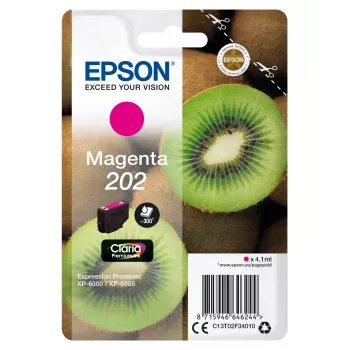 Epson Kiwi Singlepack Magenta 202 Claria Premium Tintenpatrone