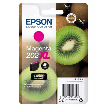 Epson Kiwi Singlepack Magenta 202XL Claria Premium Tinte
