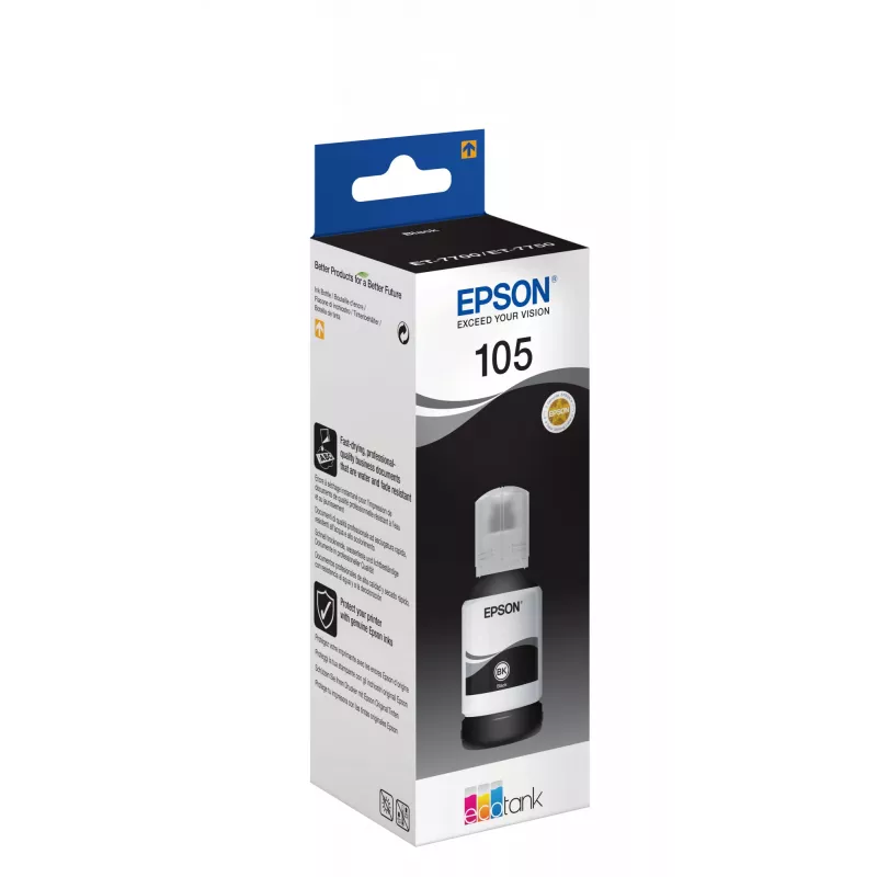 Epson 105 EcoTank Pigment Schwarz ink bottle