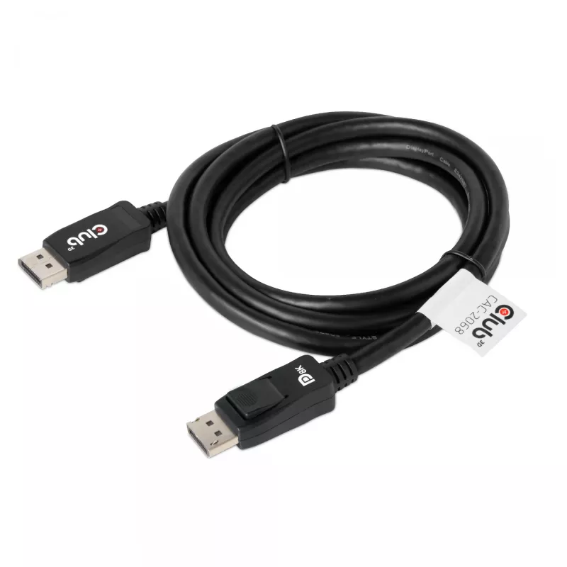 CLUB3D DisplayPort 1.4 HBR3 Kabel 2m/6.56ft M/M 8K60Hz