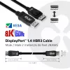 CLUB3D DisplayPort 1.4 HBR3 Kabel 2m/6.56ft M/M 8K60Hz