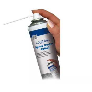 Druckluftspray LOGILINK 072074 — für Elektronik und Tastaturen, kompakte Dose