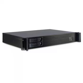 Servergehäuse Inter-Tech 1.5U-1528L Rack Schwarz