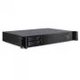 Servergehäuse Inter-Tech 1.5U-1528L Rack Schwarz