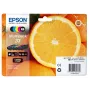 Epson Oranges Multipack 5-Farben 33 Claria Premium Ink