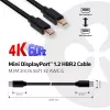 CLUB3D Mini DisplayPort 1.2 HBR2 Kabel M/M 2m/6,56ft 4K60Hz