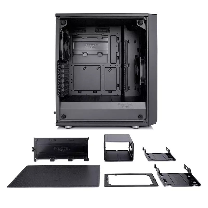 PC-Gehäuse Fractal Design Meshify C Midi Tower Schwarz