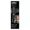 Paddle-Haarbürste BRAUN BR710 für Erwachsene, schwarz und grün, 175 g