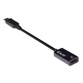 Aktiver Adapter DisplayPort 1.4 auf HDMI 2.0b CLUB3D CAC-1080