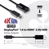 Aktiver Adapter DisplayPort 1.4 auf HDMI 2.0b CLUB3D CAC-1080