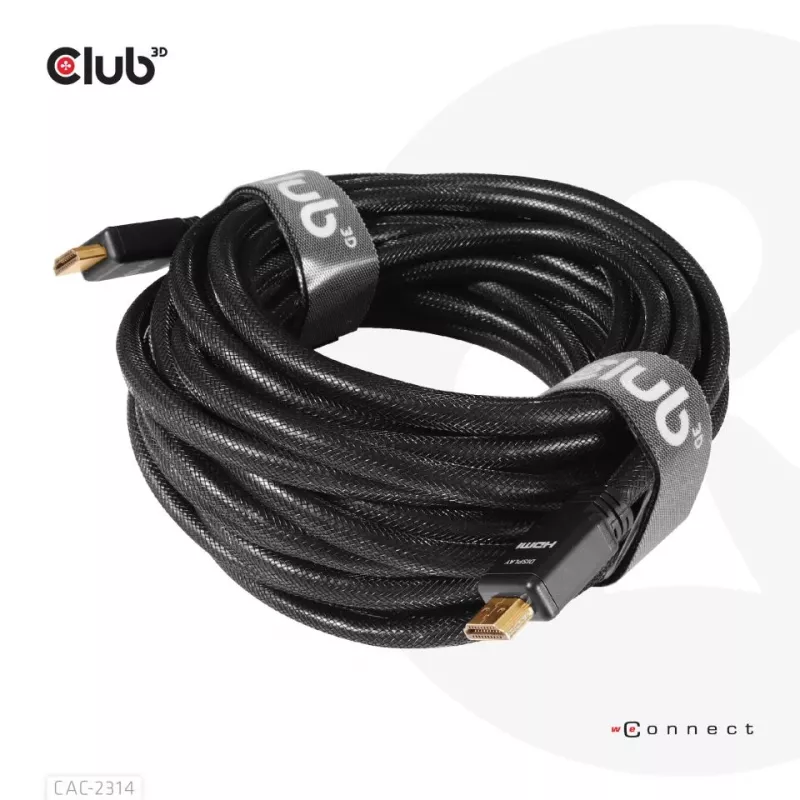 CLUB3D HDMI 2.0 4K60Hz RedMere Kabel 15m/49,2ft