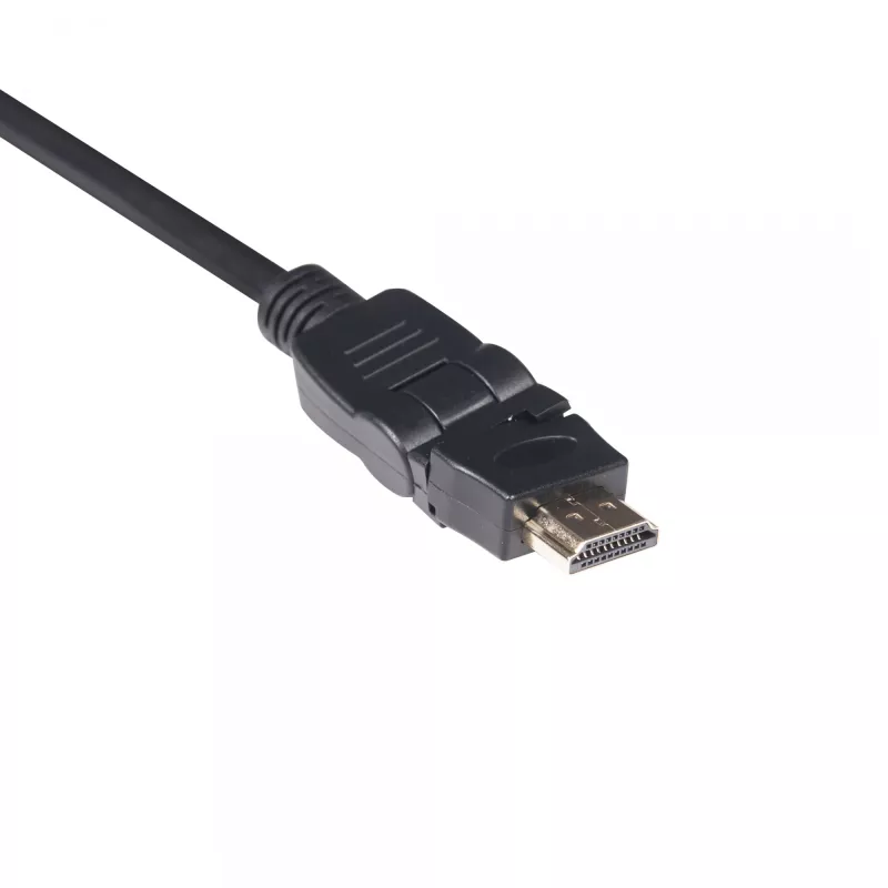 CLUB3D HDMI 2.0 4K60Hz UHD 360-Grad-Drehkabel 2m/6,74ft