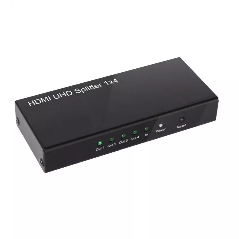 CLUB3D HDMI™ 4K@60Hz UHD Splitter AC Power 4 Ports