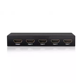CLUB3D HDMI™ 2.0 UHD 4K60Hz SwitchBox 4 Ports mit IR-Fernbedienung