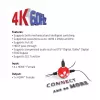 CLUB3D HDMI™ 2.0 UHD 4K60Hz SwitchBox 4 Ports mit IR-Fernbedienung