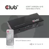 CLUB3D HDMI™ 2.0 UHD 4K60Hz SwitchBox 4 Ports mit IR-Fernbedienung