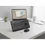 Kabelloses Tastatur- und Maus-Set Logitech MK540 Advanced – Full-Size-QWERTZ-Tastatur, USB-Empfänger, US-Layout, ergonomische Maus, Schwarz/Weiß