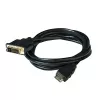 CLUB3D DVI auf HDMI 1.4 Kabel M/M 2m/6,56ft bidirektional