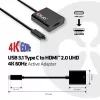 USB 3.1 Type C auf HDMI 2.0 UHD 4K 60Hz aktiver Adapter CLUB3D CAC-2504