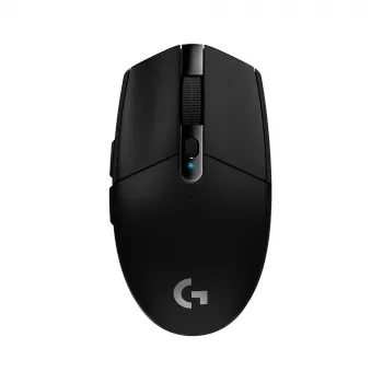 LOGITECH G305 Lightspeed Kabellose Gaming-Maus Schwarz Eer2