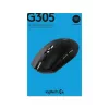LOGITECH G305 Lightspeed Kabellose Gaming-Maus Schwarz Eer2