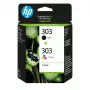 HP Tintenpatrone 303 3YM92AE Multipack Schwarz & Farbe