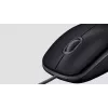 Maus Logitech B110 Silent Kabelgebunden USB Schwarz
