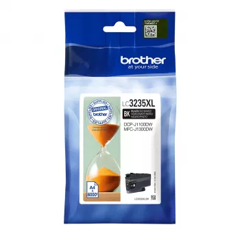 Brother LC3235XLBK Tintenpatrone, 1 Stk., Original, Hohe (XL) Reichweite, Schwarz