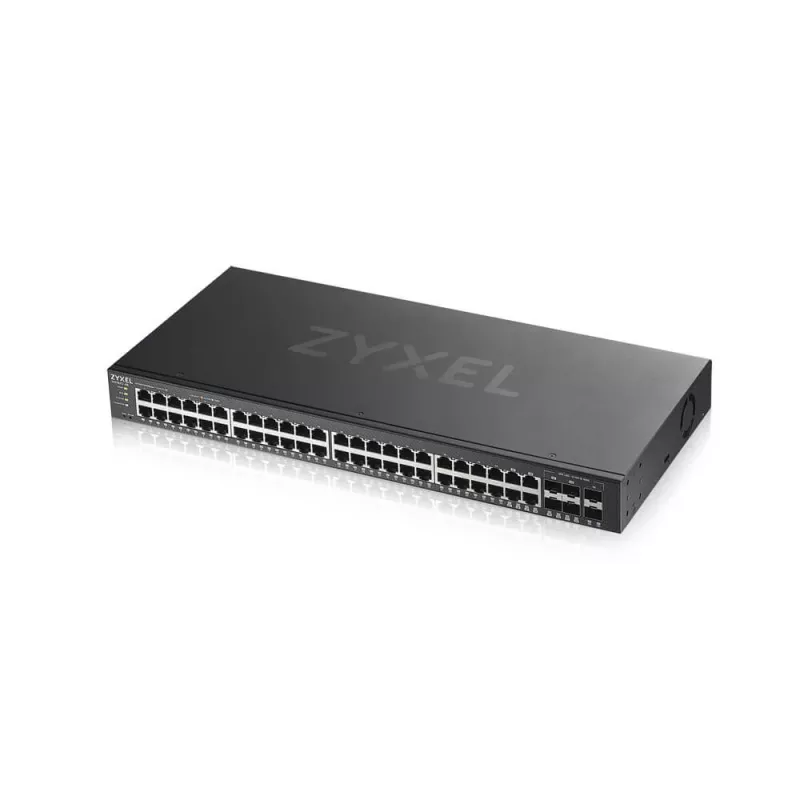 Zyxel GS1920-48V2 Managed Gigabit Ethernet (10/100/1000) Schwarz