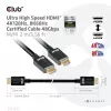 CLUB3D Ultra High Speed HDMI 4K120Hz, 8K60Hz zertifiziertes Kabel 48 Gbit/s M/M 2 m