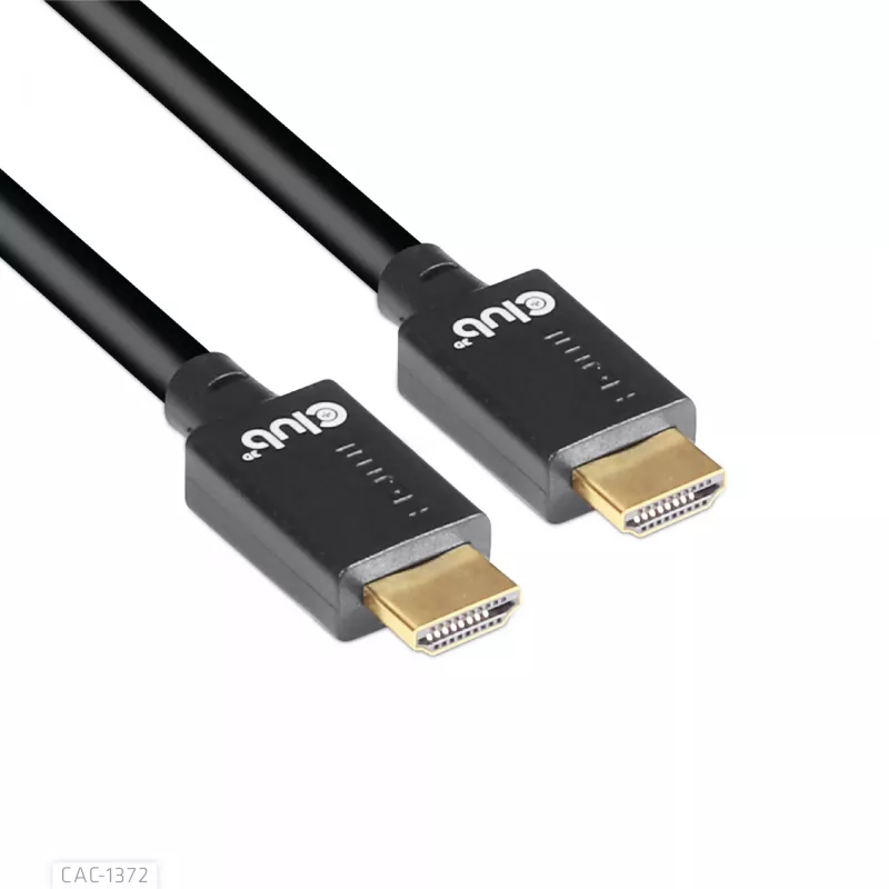CLUB3D Ultra High Speed HDMI 4K120Hz, 8K60Hz zertifiziertes Kabel 48 Gbit/s M/M 2 m