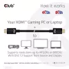 CLUB3D Ultra High Speed HDMI 4K120Hz, 8K60Hz zertifiziertes Kabel 48Gbps M/M 1 m/3.28 ft
